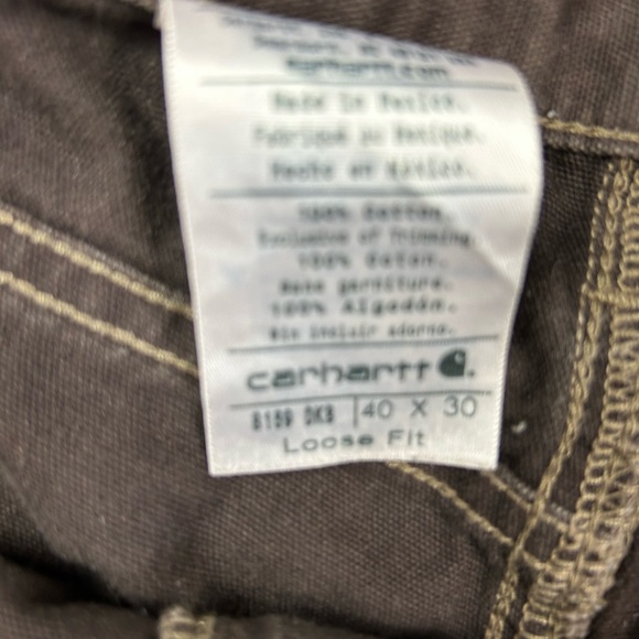 Carhartt men’s brown cargo pants - Picture 4 of 4